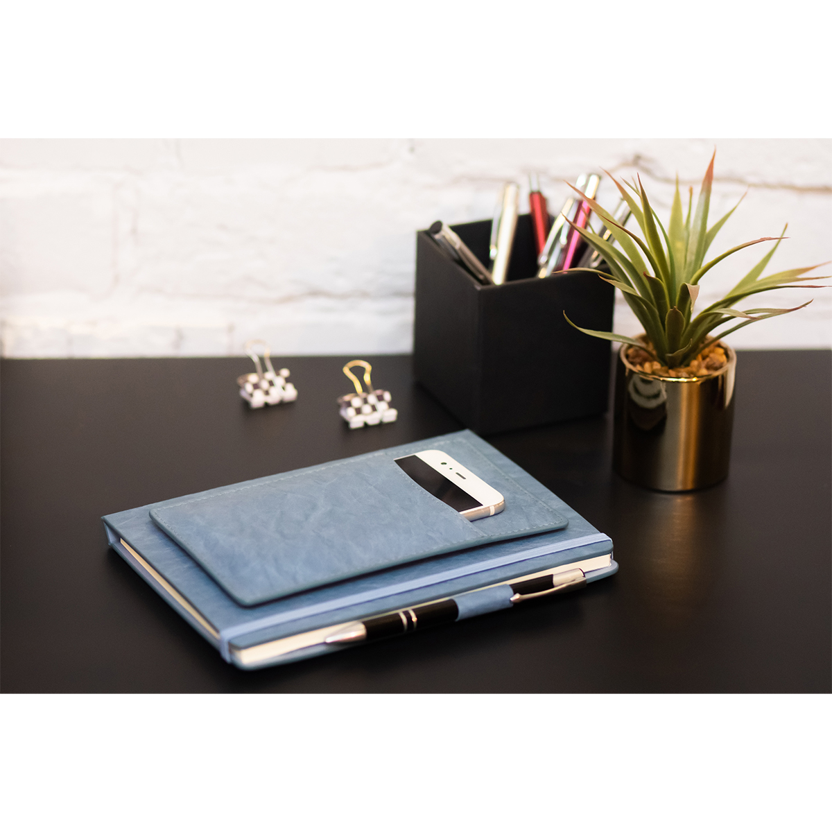 R64249.04 - Savona notebook with organizer, blue 