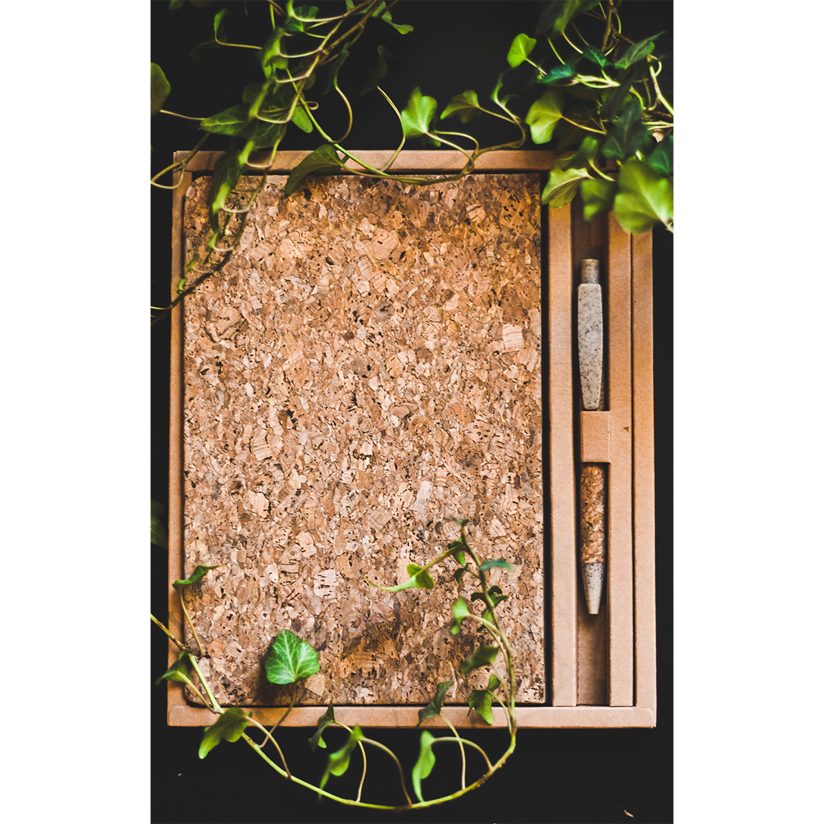 R64250.13 - Getafe cork set, beige 