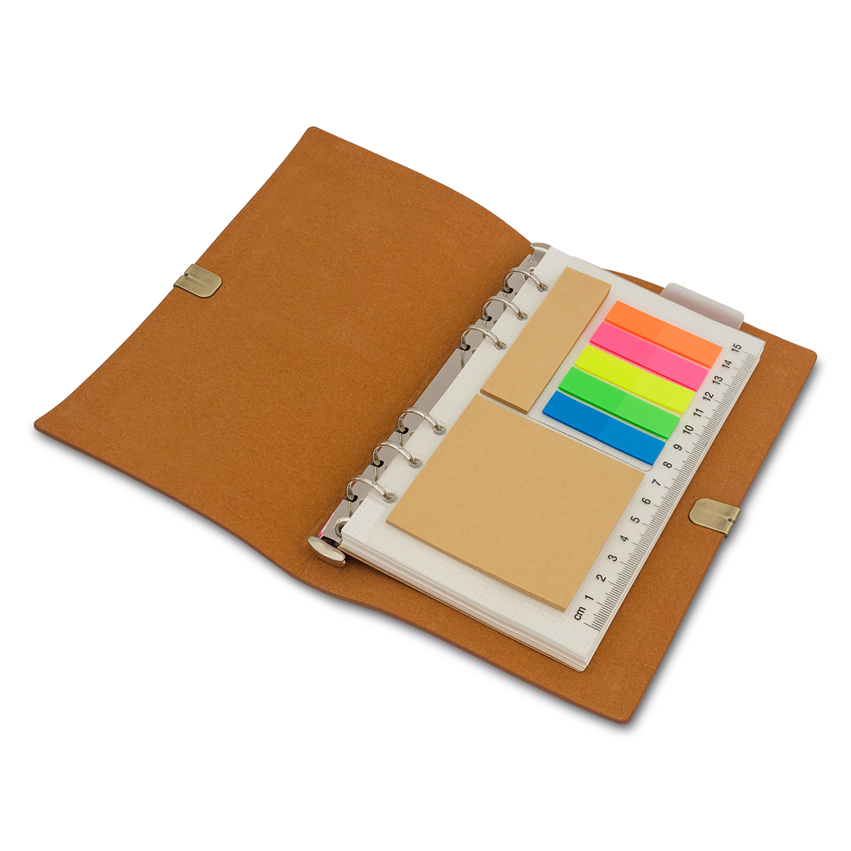 R64262.10 - Forli retro style Notepad, brown 