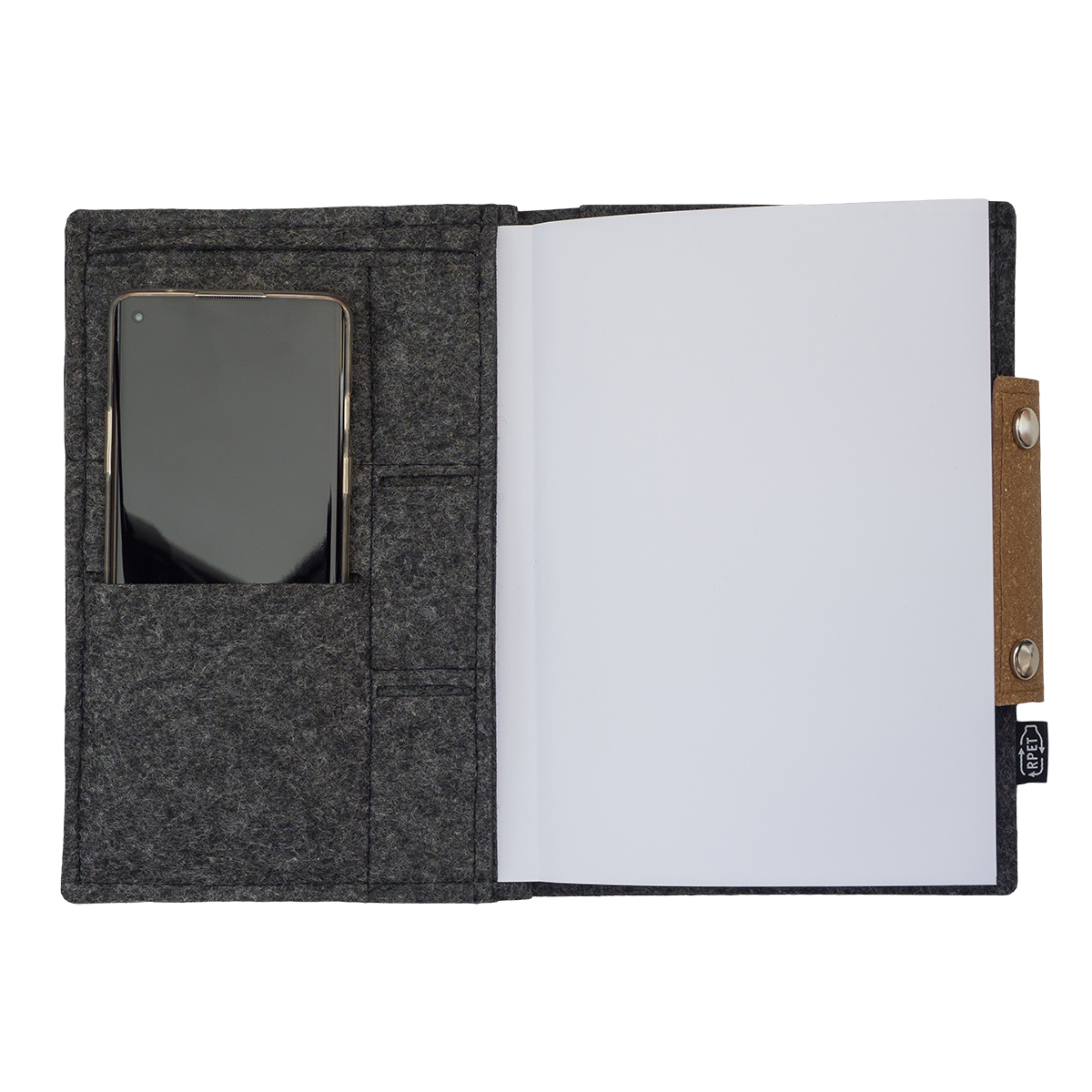 R64264.21 - Iga organizer in felt cover, grey 