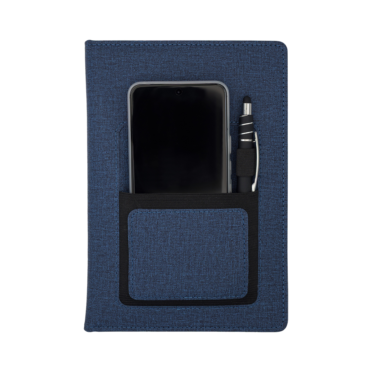 R64265.42 - Irun notepad with pocket, dark blue 