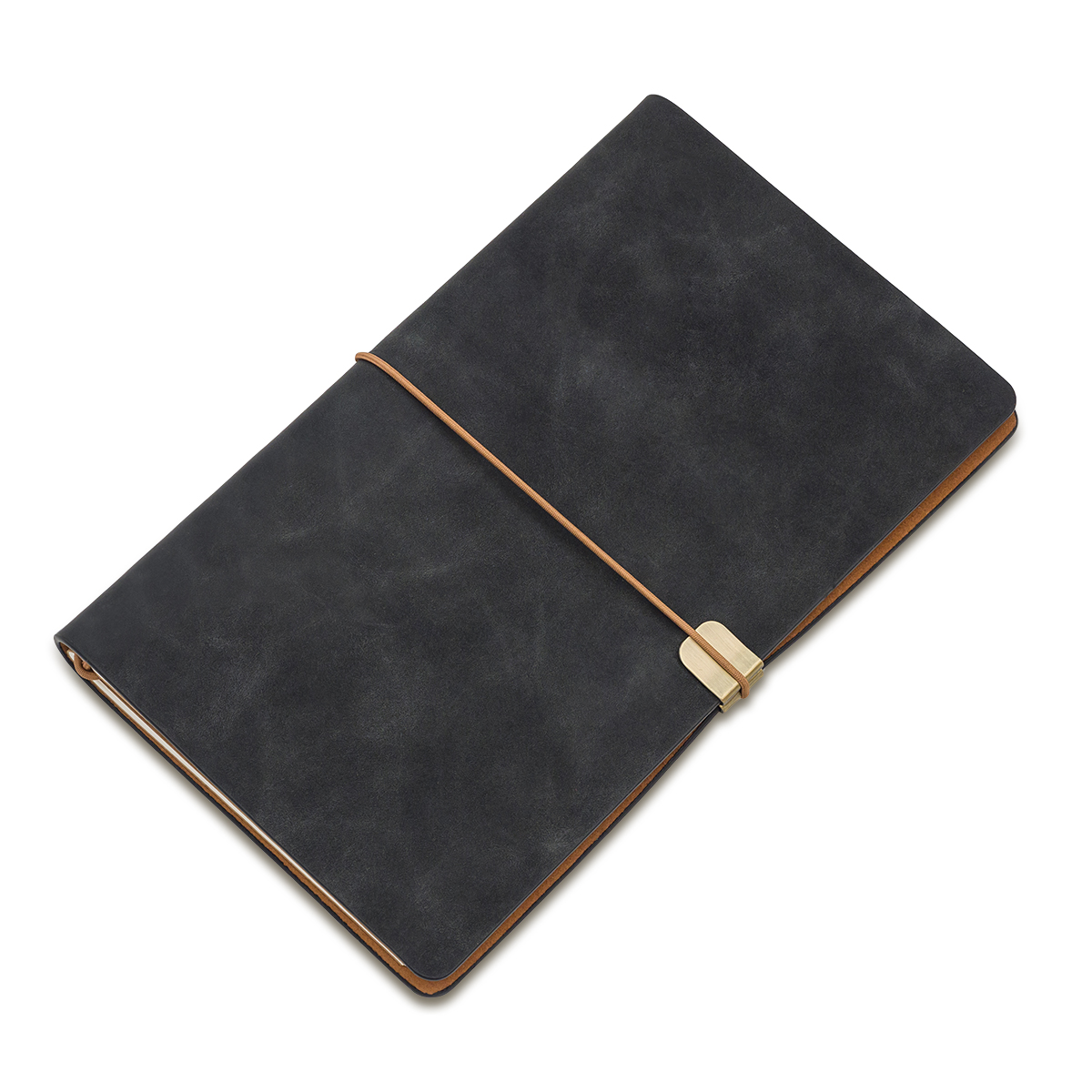 R64266.02 - Viaje retro style notepad, black 