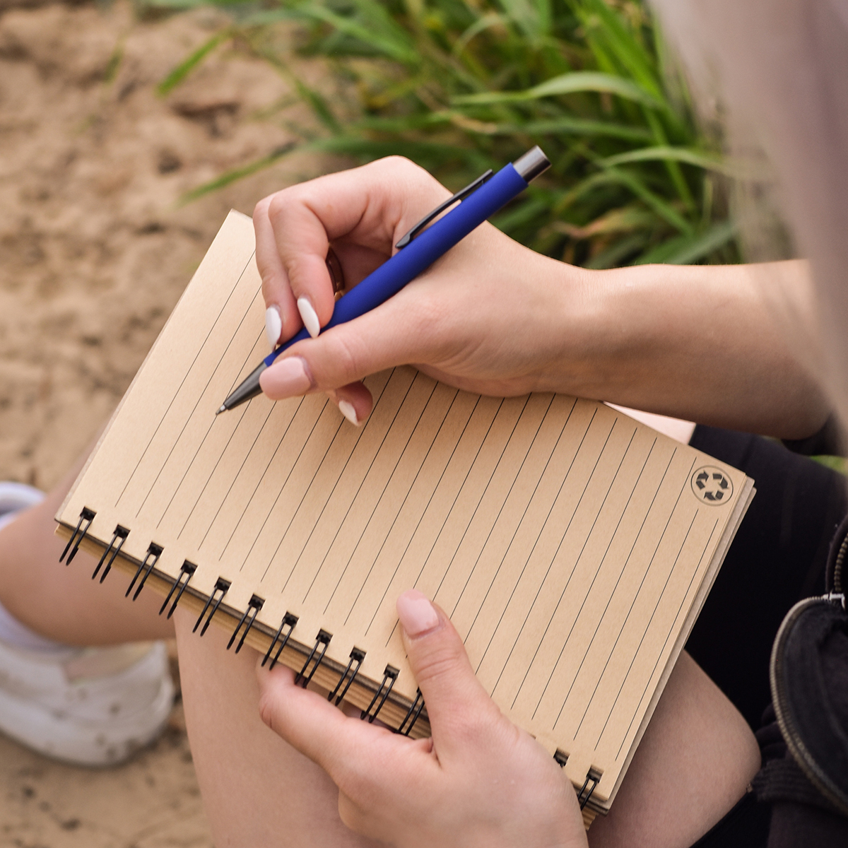 R64268.13 - Natal notebook lines, beige 