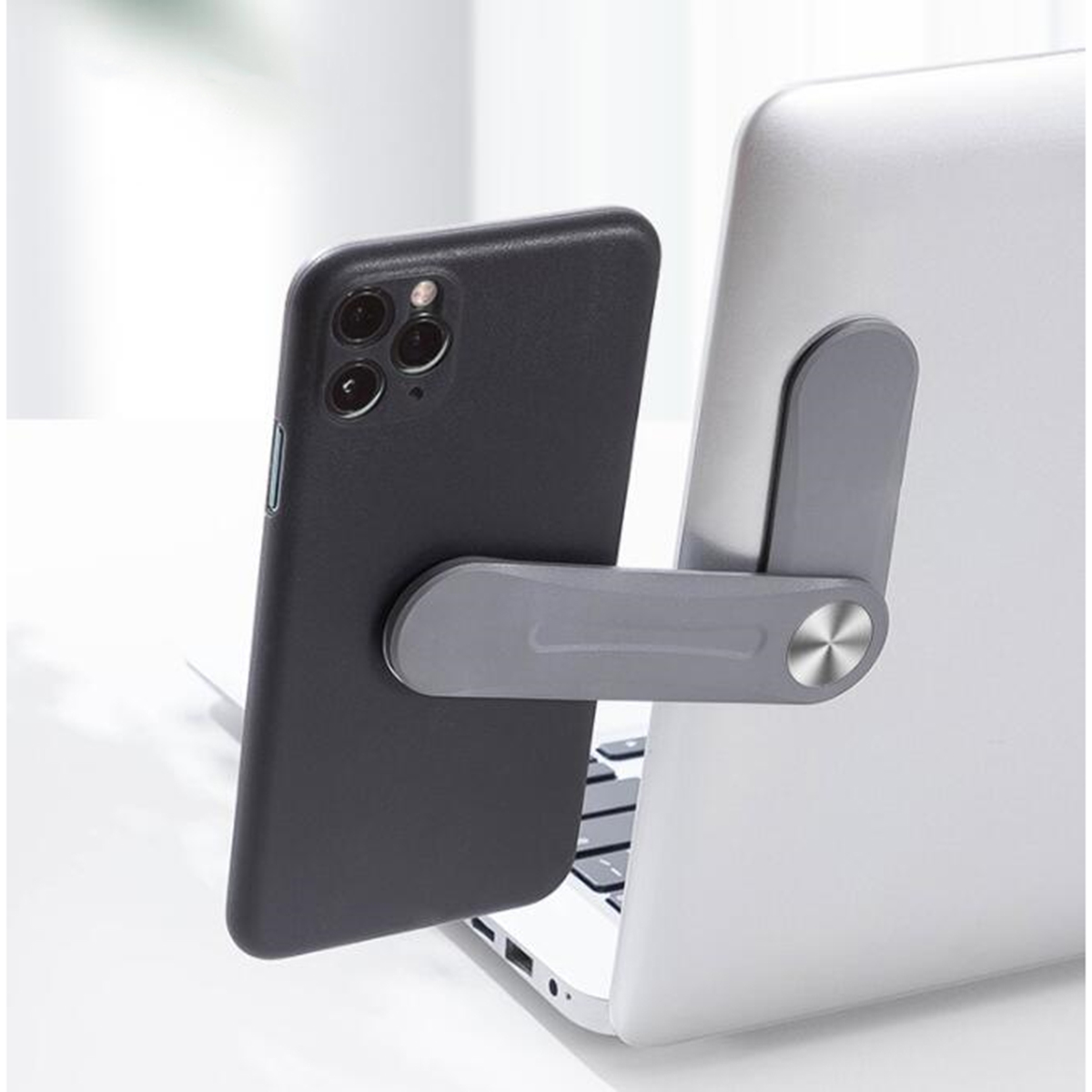 R64293.02 - Magneto side mount phone holder clip, black 