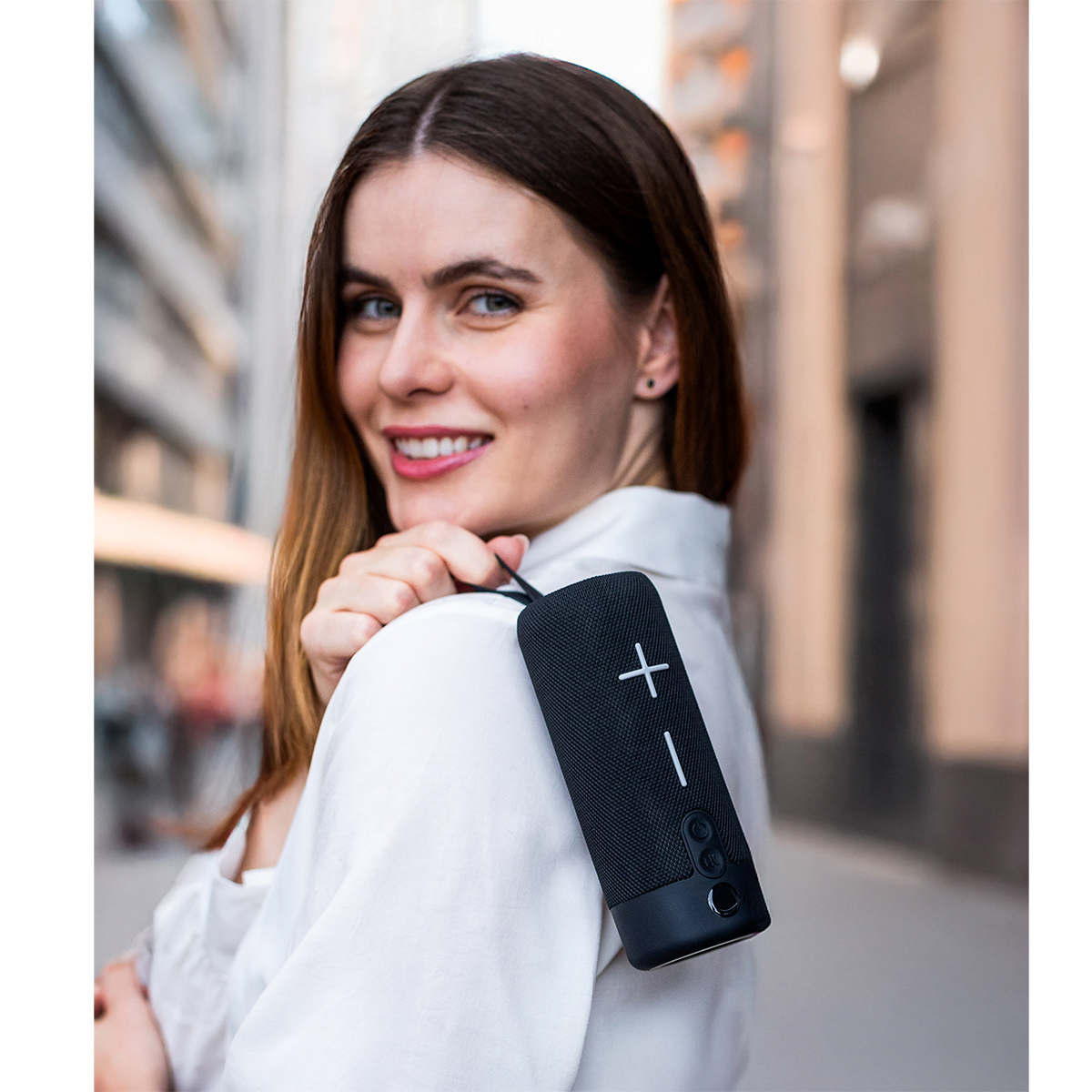 R64380.02 - Roller Bluetooth speaker, black 