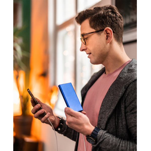 R64383.04 - Banco 10000 mAh power bank, blue