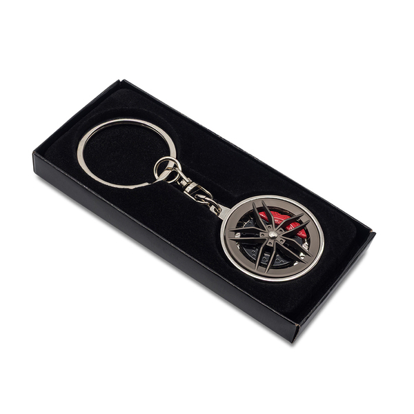R73123.01 - Rotor automotive keyring, silver