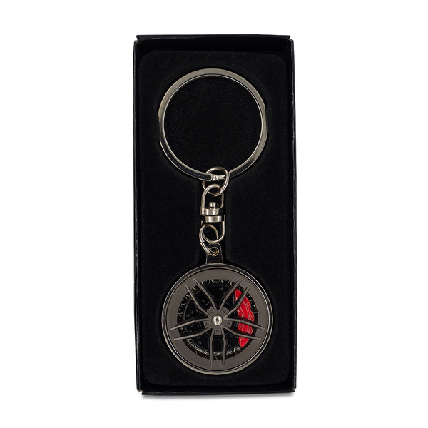 R73123.01 - Rotor automotive keyring, silver