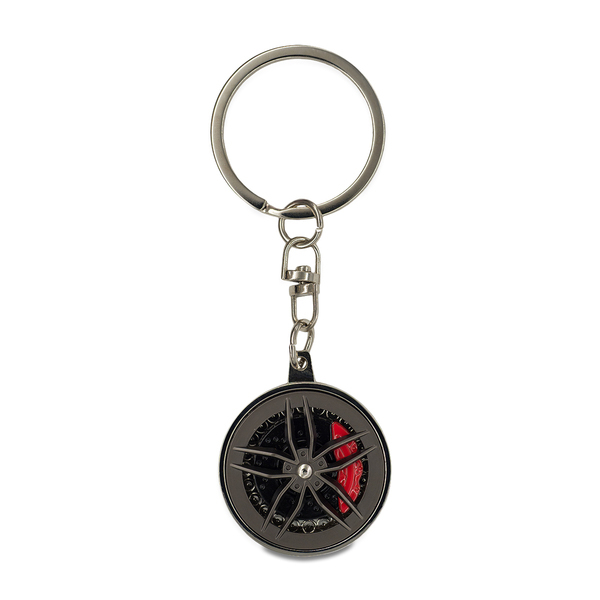 R73123.01 - Rotor automotive keyring, silver 
