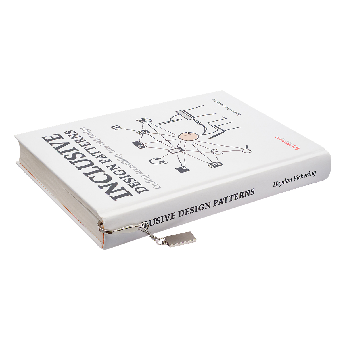 R73129.01 - Libro bookmark, silver 