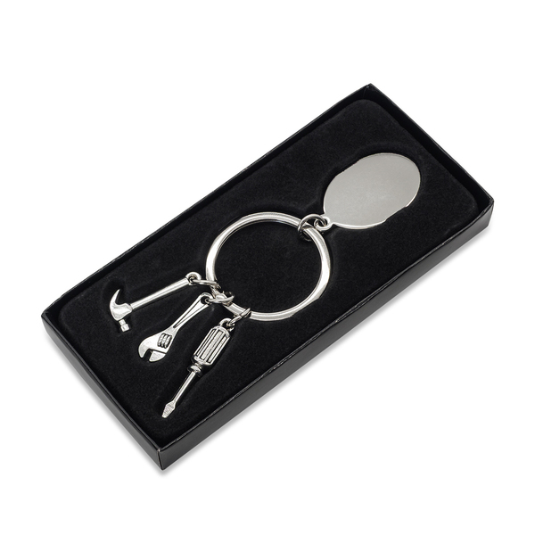 R73131.01 - Clemi keychain with tool motive, silver