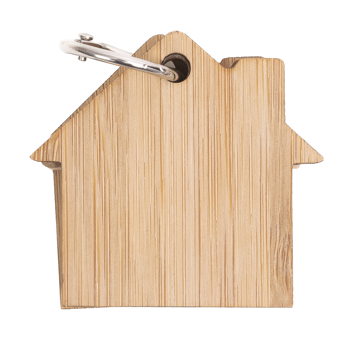 R73141.13 - Homeland bamboo keychain with memo cards, beige 