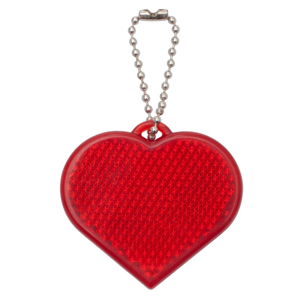 R73162.08 - Heart Reflect keyring, red