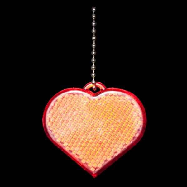 R73162.08 - Heart Reflect keyring, red