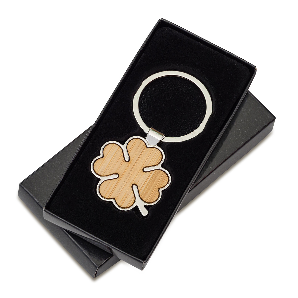 R73169.10 - Bray Clover keyring, brown 