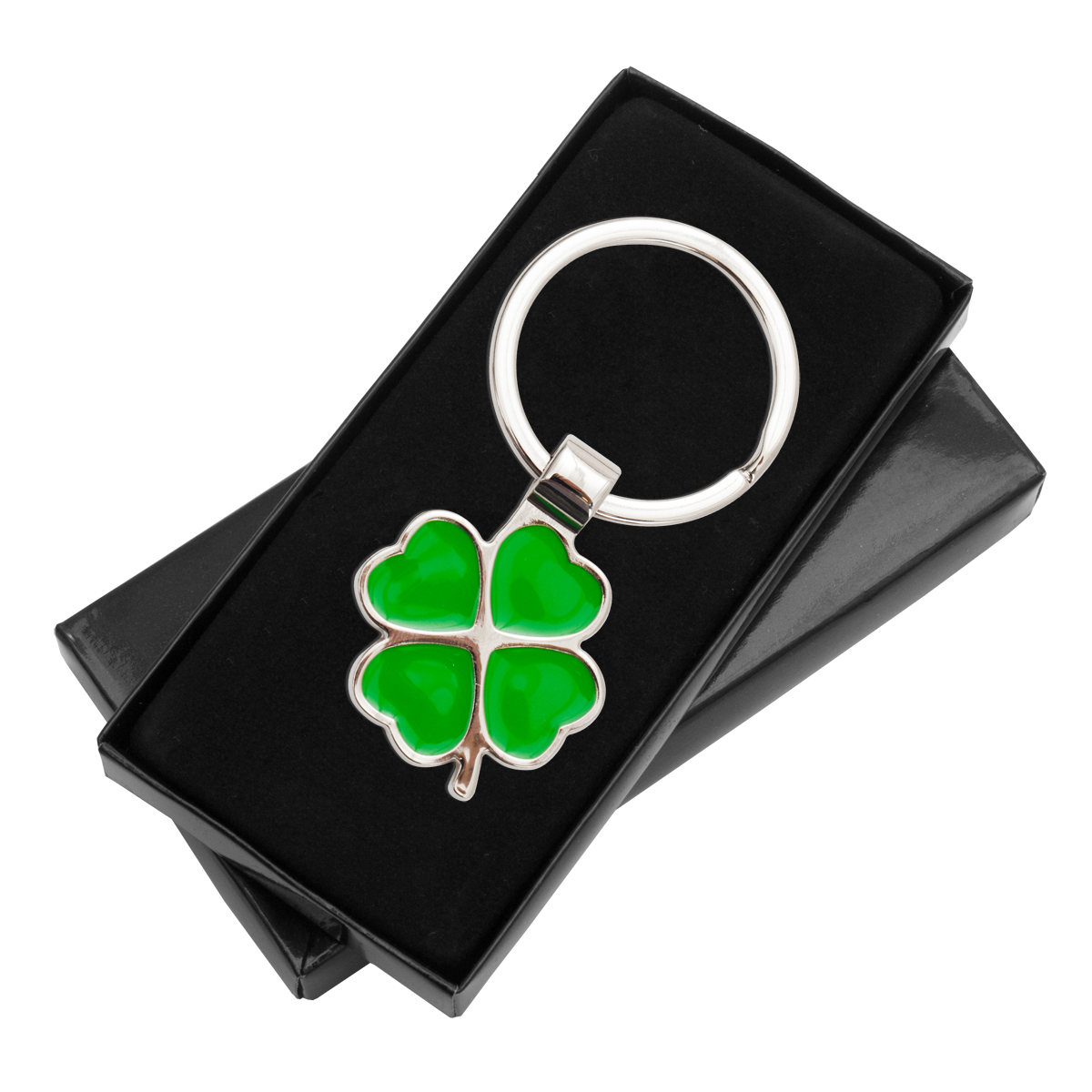 R73188.05 - Clover Luck keyring, green/silver 