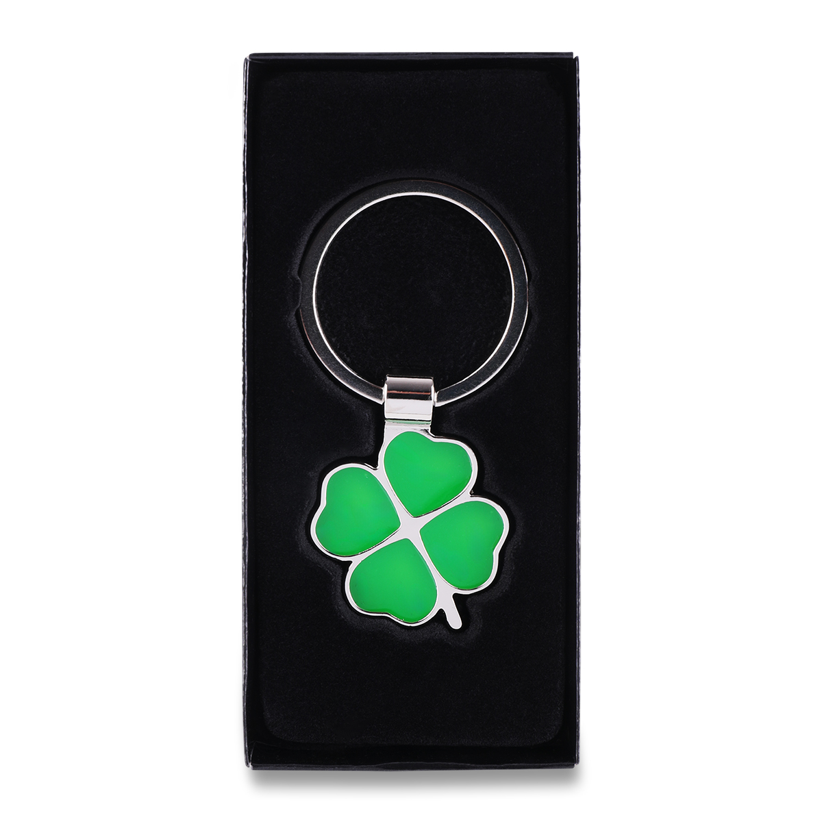 R73188.05 - Clover Luck keyring, green/silver 