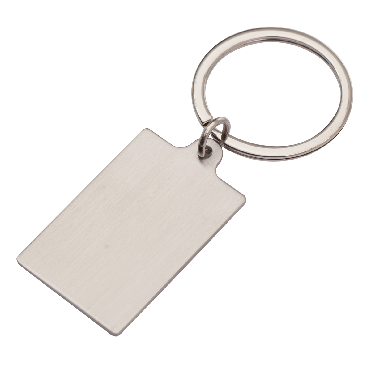 R73203.01 - Visible metal keyring, silver 