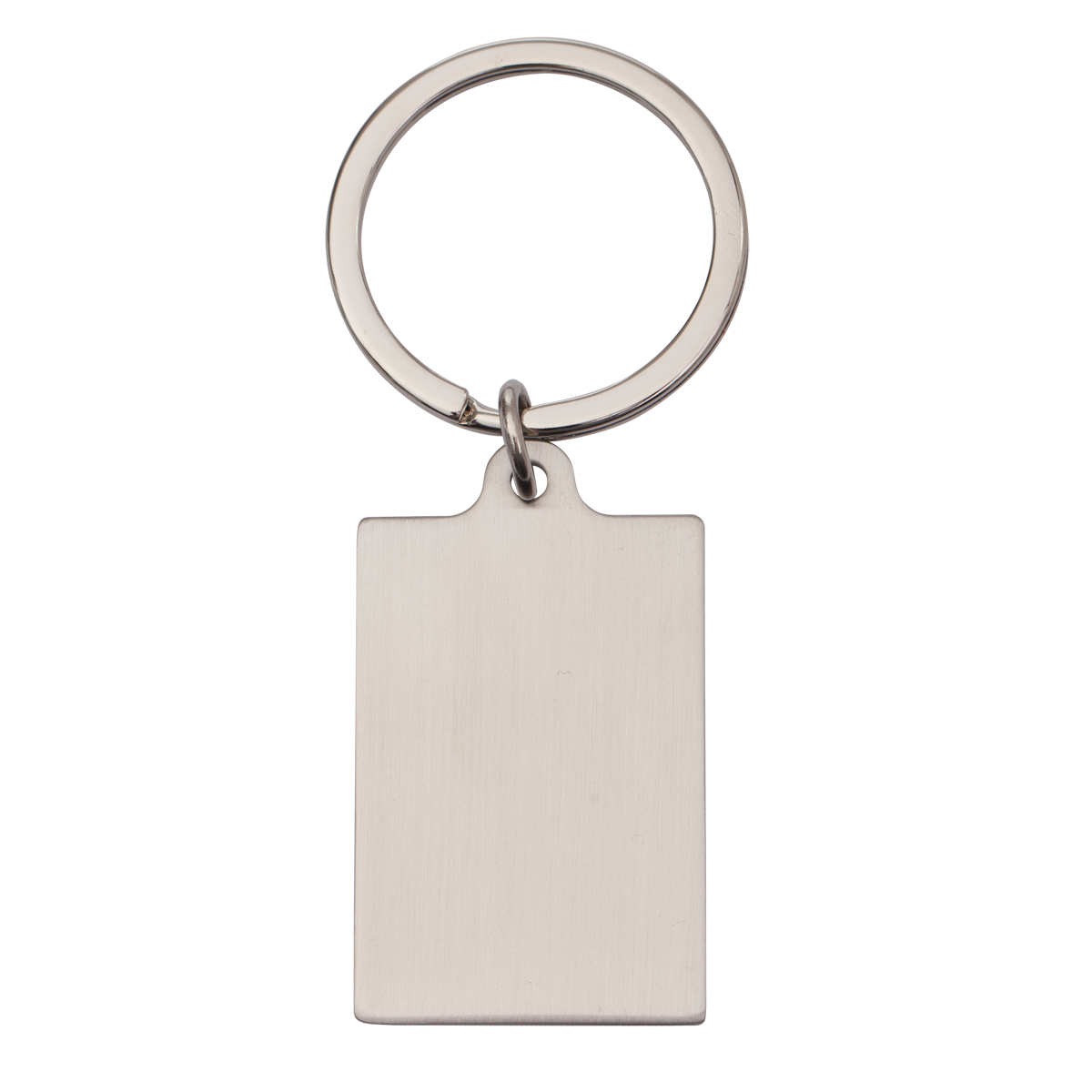R73203.01 - Visible metal keyring, silver 