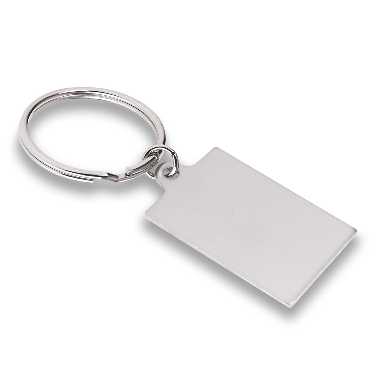 R73203.01 - Visible metal keyring, silver 