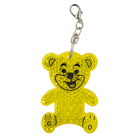R73235.23 - Teddy keyring, Zinc yellow 