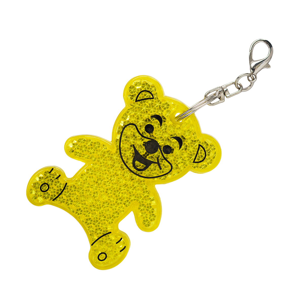 R73235.23 - Teddy keyring, Zinc yellow 