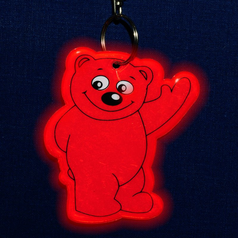 R73245.08 - Beary keyring, red 