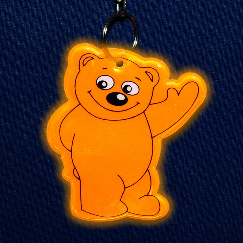 R73245.15 - Beary keyring, orange 