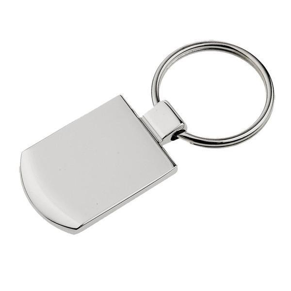 R73279 - Stark metal keyring, silver 