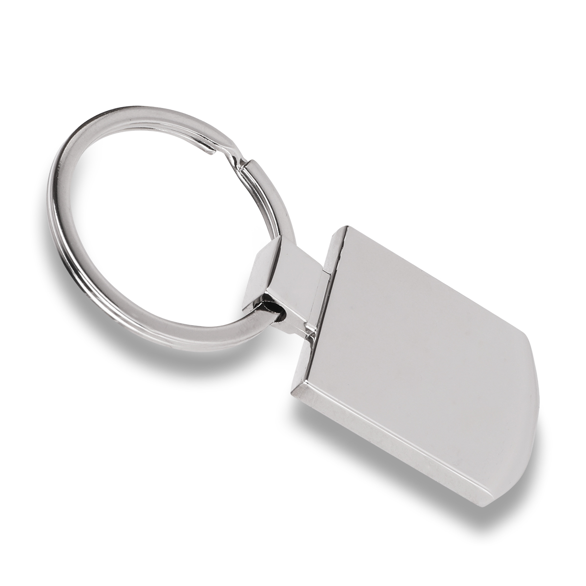 R73279 - Stark metal keyring, silver 