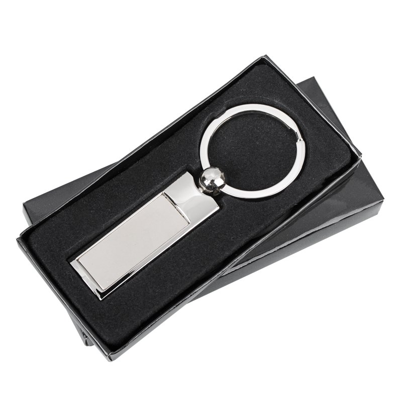 R73285 - Legend metal keyring, silver 