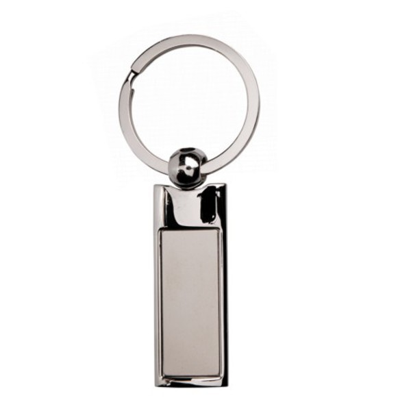R73285 - Legend metal keyring, silver 