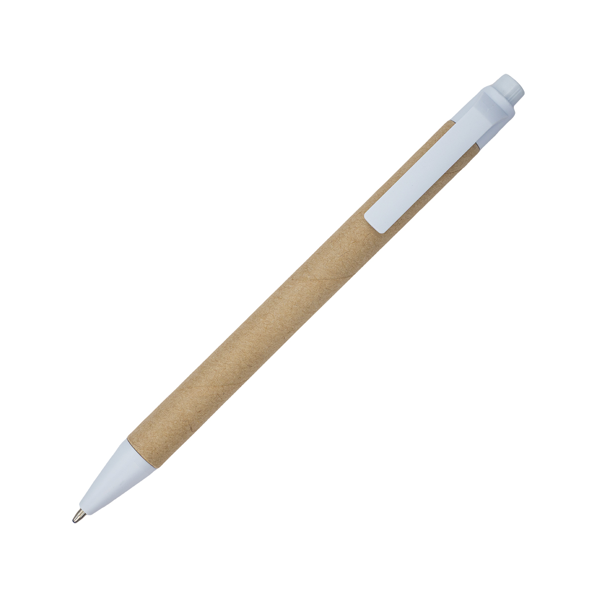 R73387.06 - Mixy ballpen, white/brown 