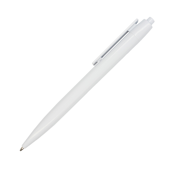 R73401.06 - Rainbow plastic pen, white 