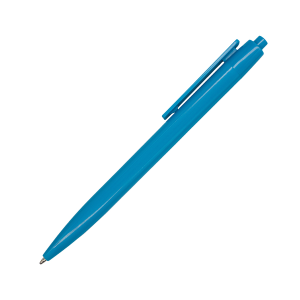 R73401.28 - Rainbow plastic pen, light blue