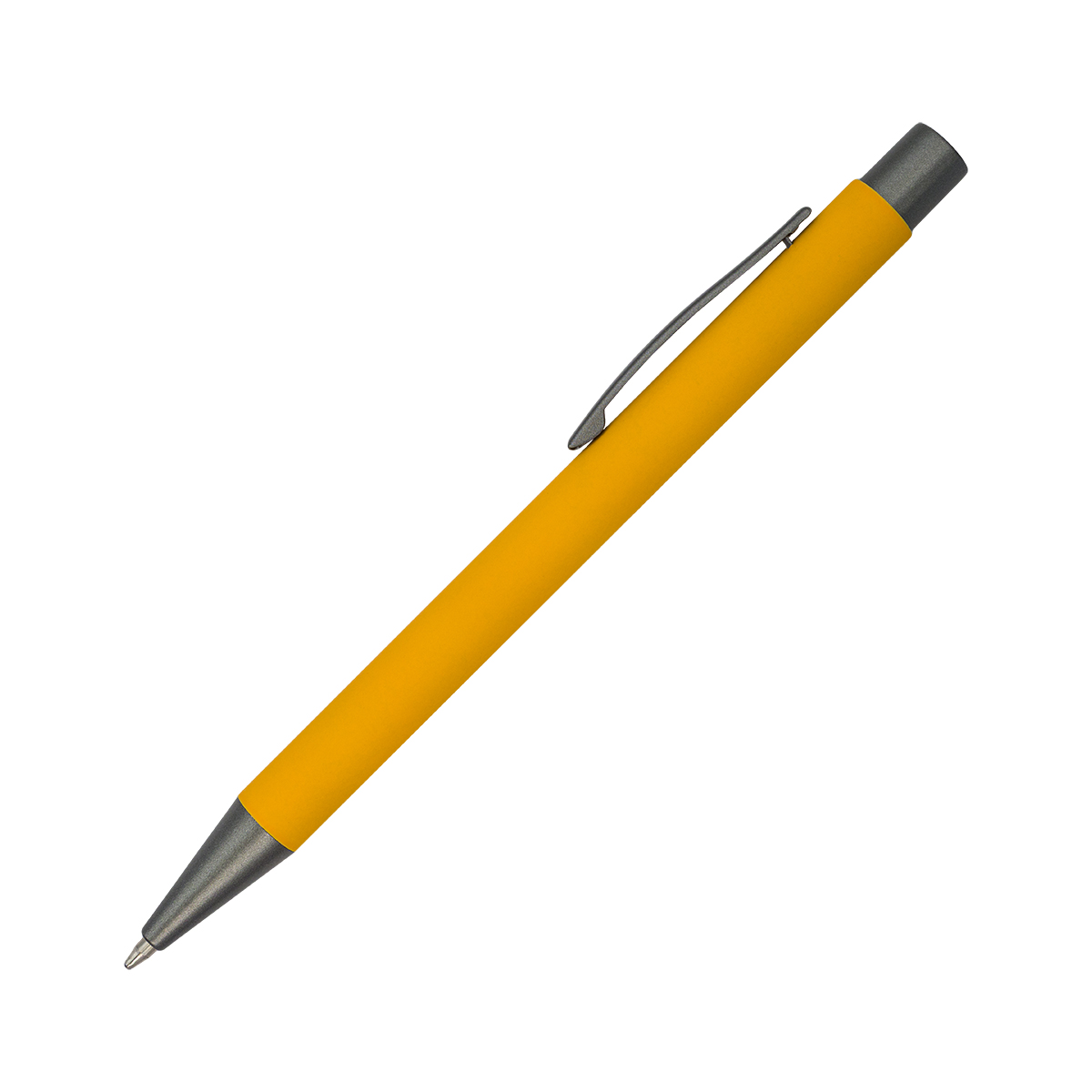 R73444.03 - Eken aluminum ballpen, yellow 