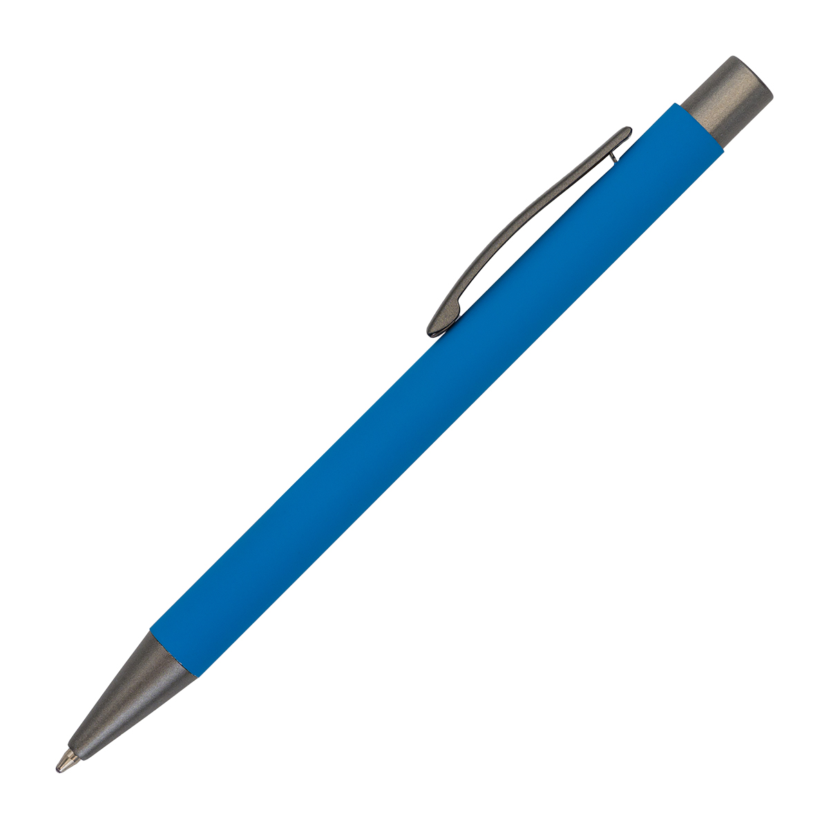 R73444.28 - Eken aluminum ballpen, light blue 
