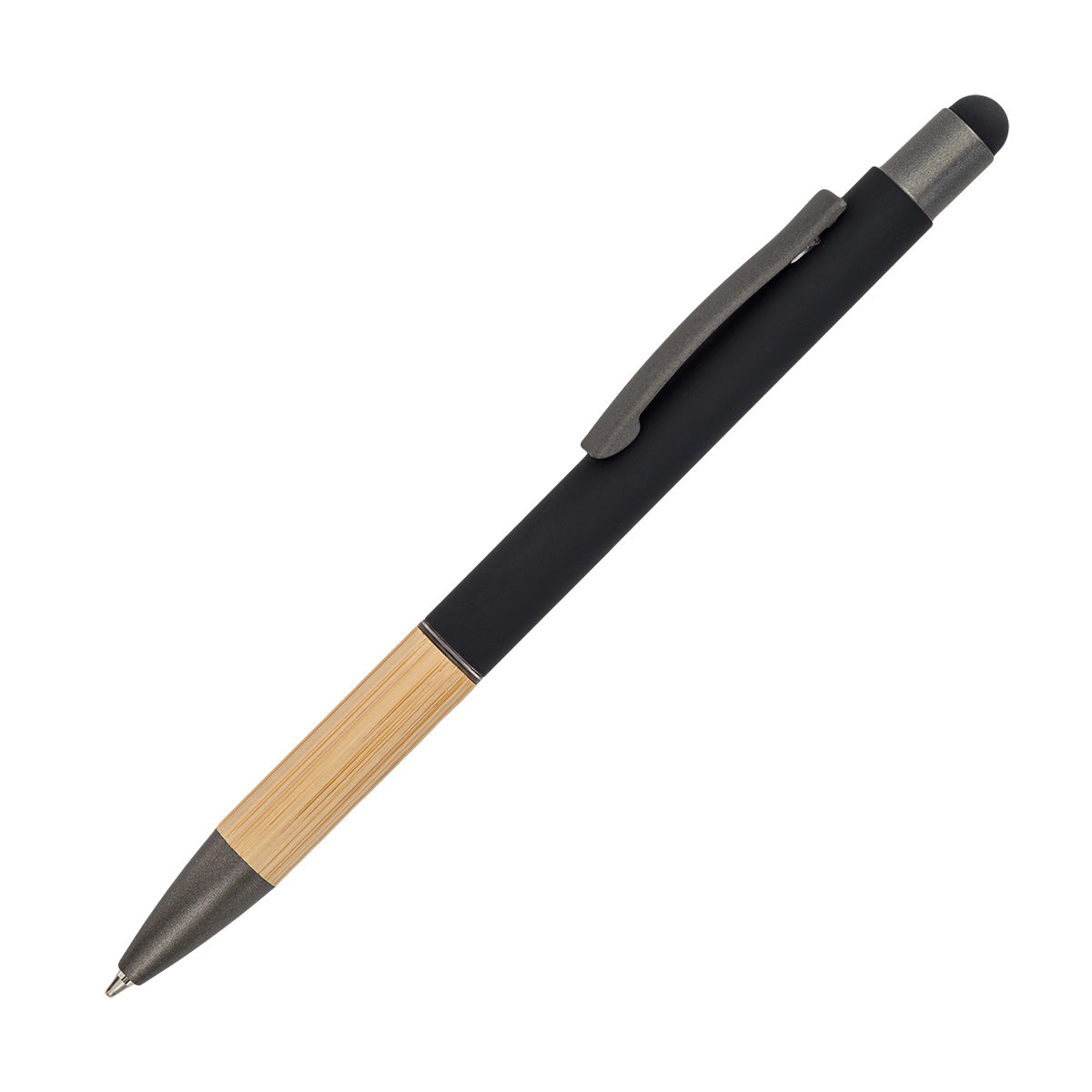 R73447.02 - Kanuri aluminum ballpen, black 