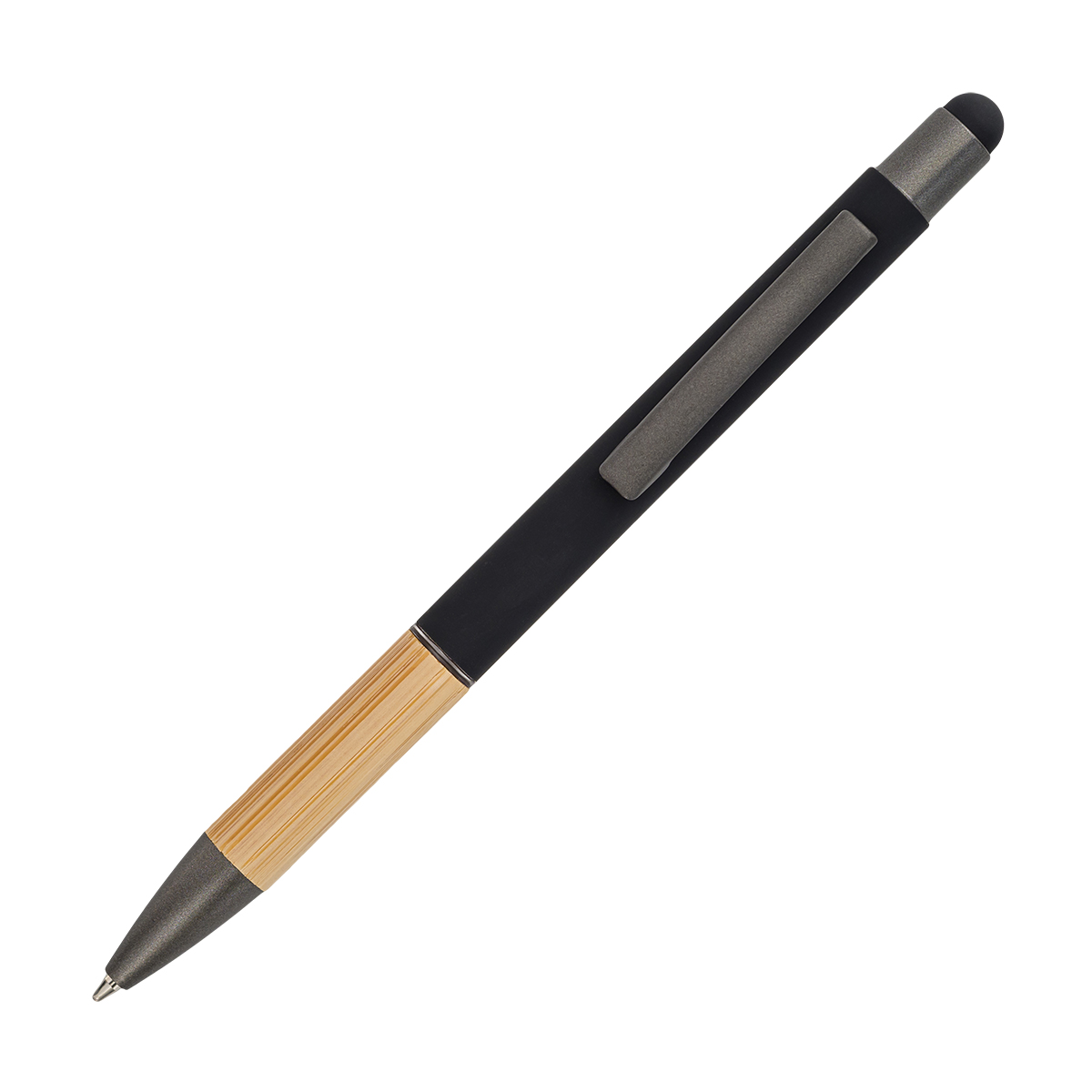 R73447.02 - Kanuri aluminum ballpen, black 