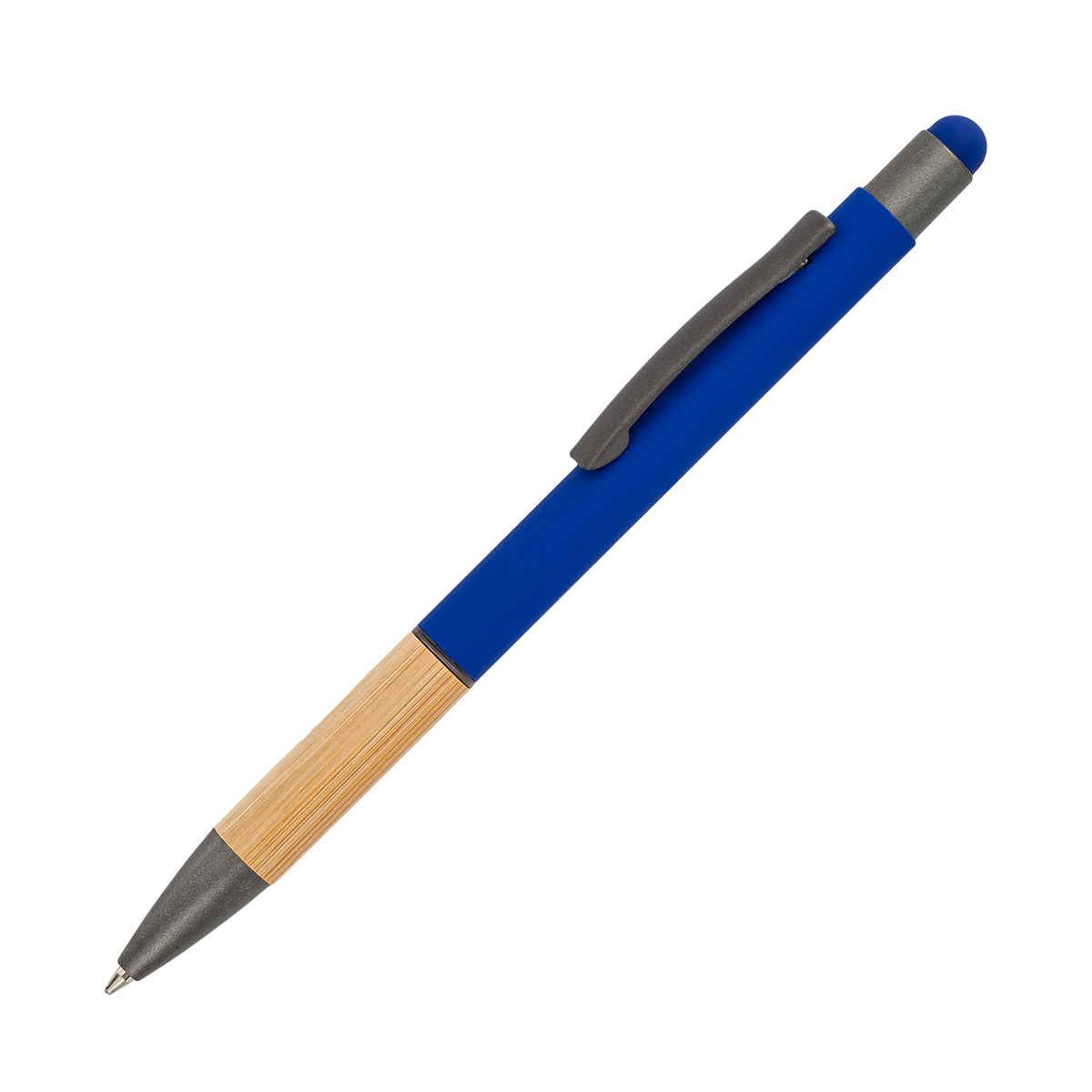 R73447.04 - Kanuri aluminum ballpen, blue 