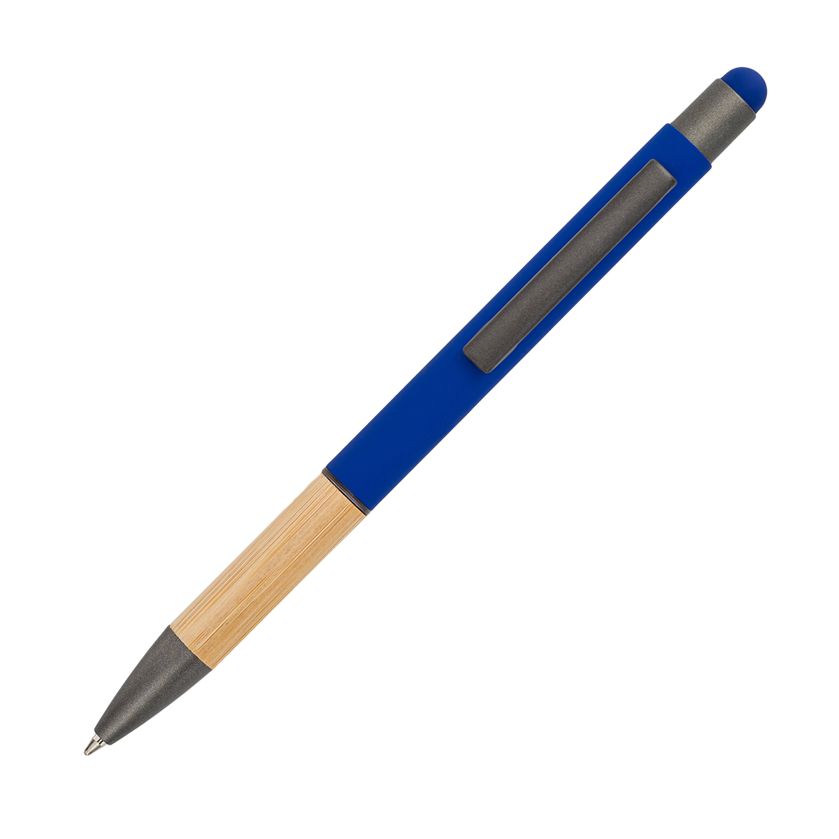 R73447.04 - Kanuri aluminum ballpen, blue 