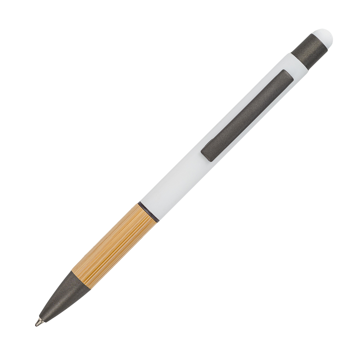 R73447.06 - Kanuri aluminum ballpen, white 