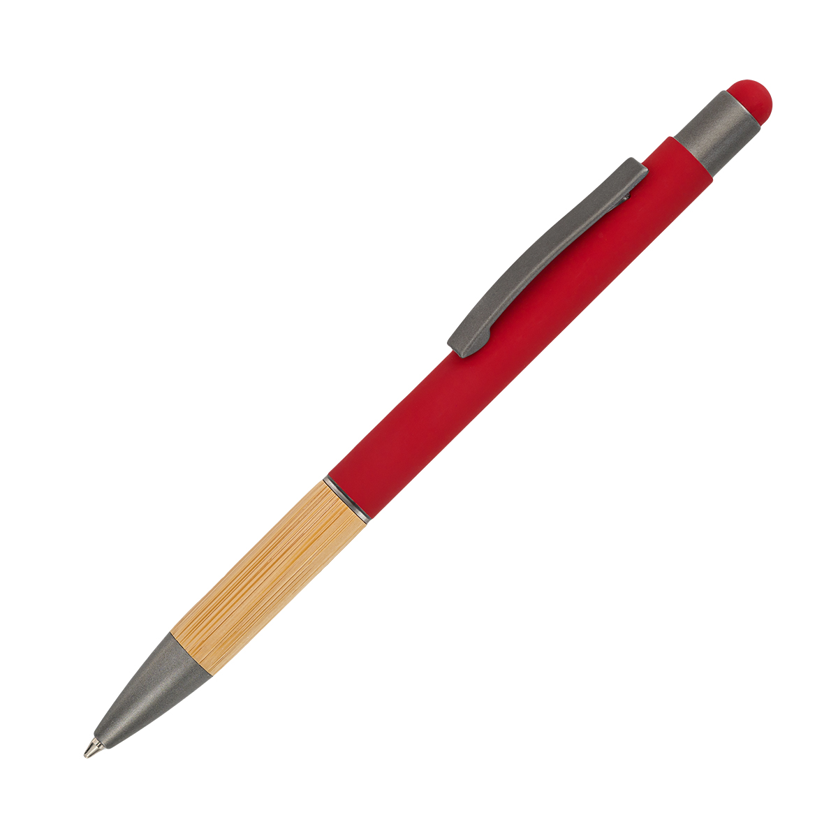 R73447.08 - Kanuri aluminum ballpen, red 