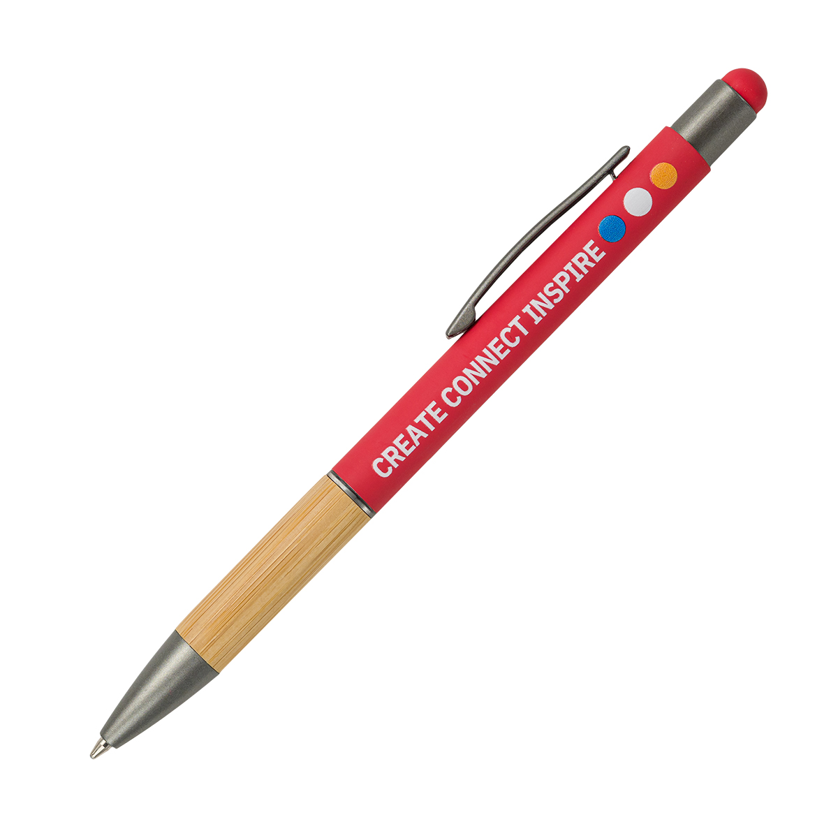 R73447.08 - Kanuri aluminum ballpen, red 