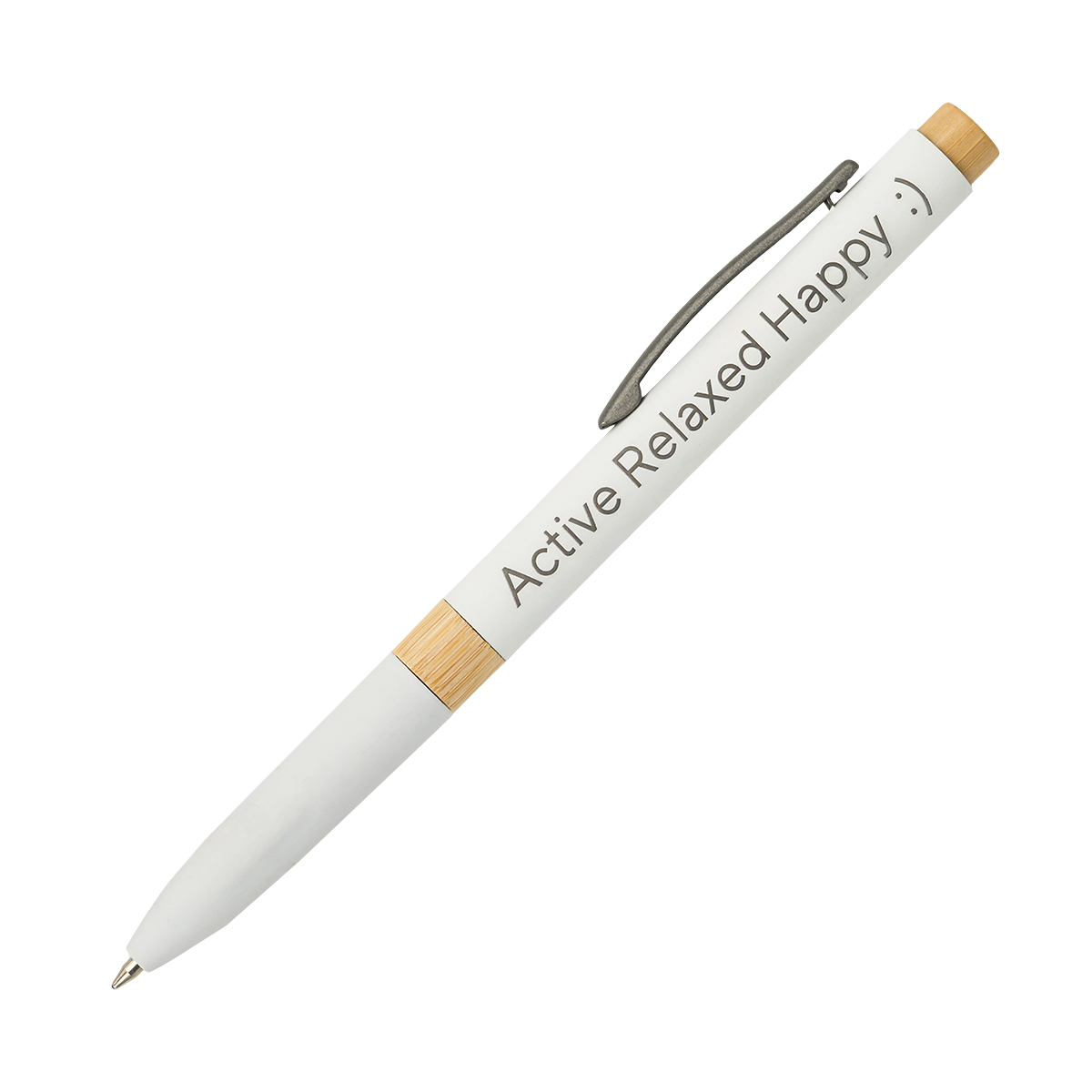R73448.06 - Khosa aluminium ballpen, white 