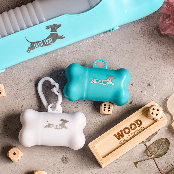 R73623.06 - Neat Dog Dispenser for dog waste bags, white 