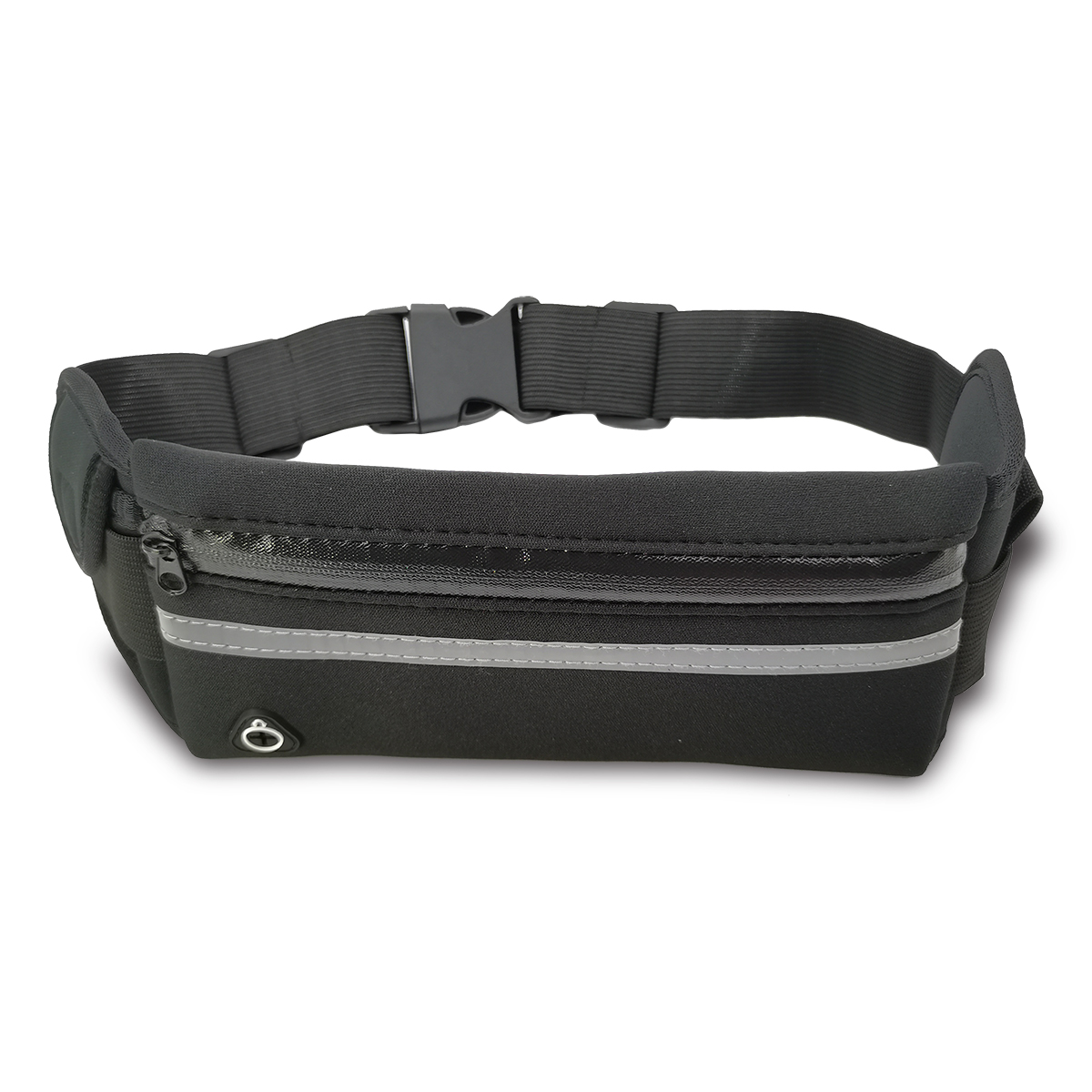 R73629.02 - Allget sports waist bag with bottle holder, black 