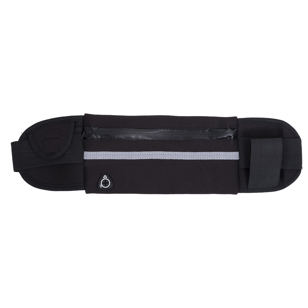 R73629.02 - Allget sports waist bag with bottle holder, black 