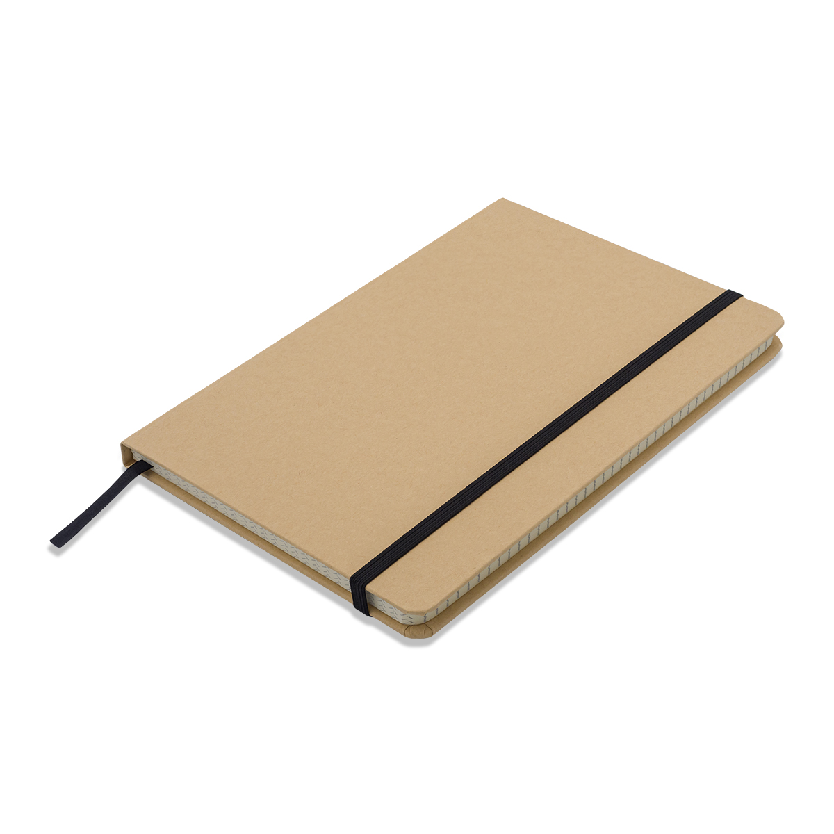 R73635.02 - Simply 145x210/80p squared notepad, black 