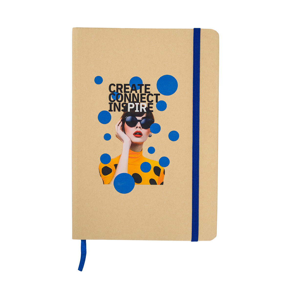 R73635.04 - Simply 145x210/80p squared notepad, blue 